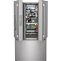 Electrolux 36-Inch, 22.6 Cu.Ft. Counter-Depth French 3-Door Refrigerator With External Water And Ice Dispensing System - ERFC2393AS