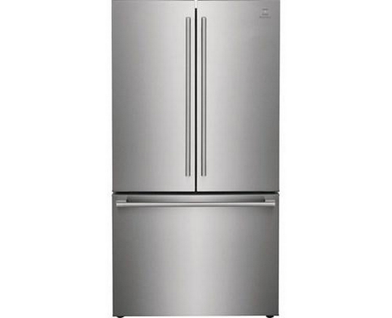 Electrolux 36-Inch, 22.6 Cu.Ft. Counter-Depth French 3-Door Refrigerator - ERFG2393AS