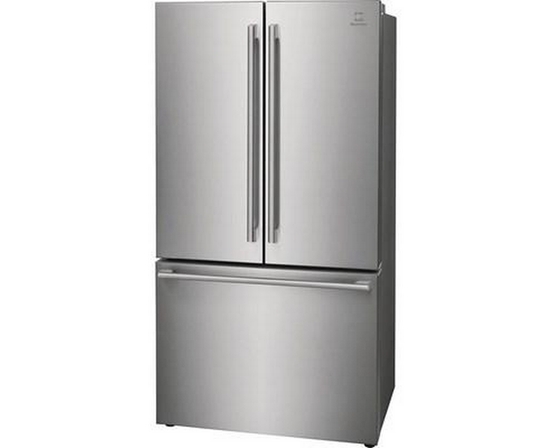 Electrolux 36-Inch, 22.6 Cu.Ft. Counter-Depth French 3-Door Refrigerator - ERFG2393AS