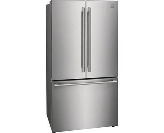 Electrolux 36-Inch, 22.6 Cu.Ft. Counter-Depth French 3-Door Refrigerator - ERFG2393AS