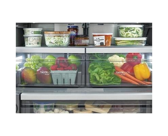 Electrolux 36-Inch, 22.6 Cu.Ft. Counter-Depth French 3-Door Refrigerator - ERFG2393AS