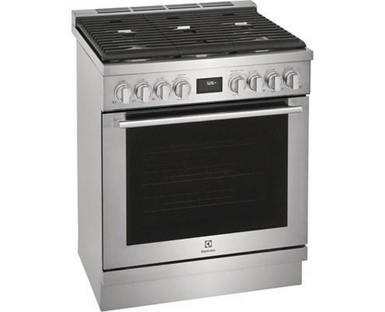 Electrolux 30-Inch Freestanding Gas Range With Convection Technology - ECFG3068AS