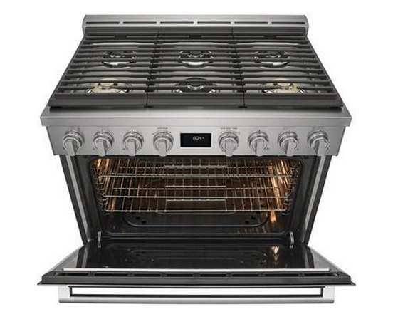Electrolux 36-Inch Freestanding Gas Range With Convection Technology - ECFG3668AS