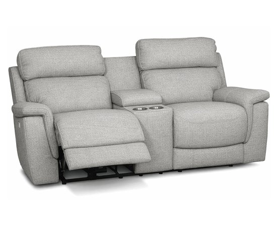 Henry Console Loveseat Power Recliner w/ Power Headrest by Palliser