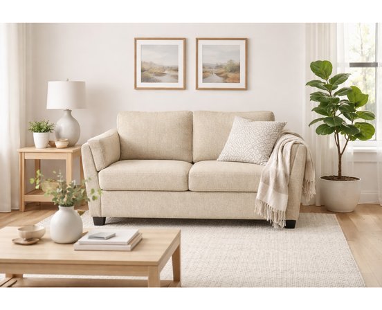 Payton Leather Match Loveseat by Palliser