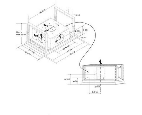 Best 63-Inch Hbc1 Series Ceiling Hood - HBC163ESS