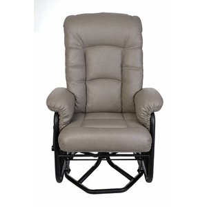 Gliding Fabric Armchair Rocking Swivelling and Reclining by Pel