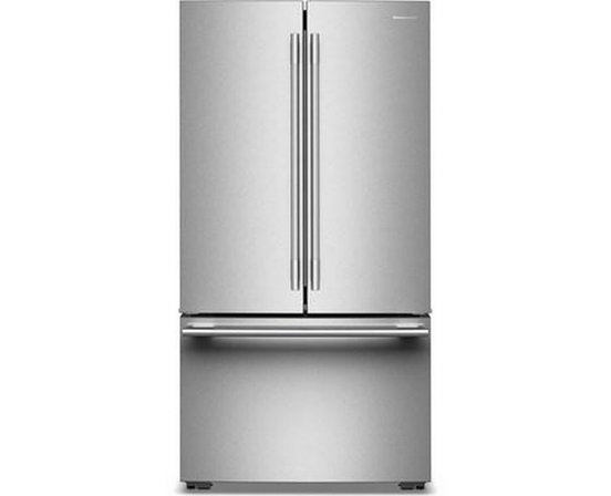 KitchenAid 36-Inch, 24.8 Cu. Ft. Counter-Depth French 3-Door Refrigerator With Internal Water Dispenser - KRFC336SPS