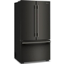 KitchenAid 36-Inch, 24.8 Cu. Ft. Counter-Depth French 3-Door Refrigerator With Internal Water Dispenser - KRFC336SBE