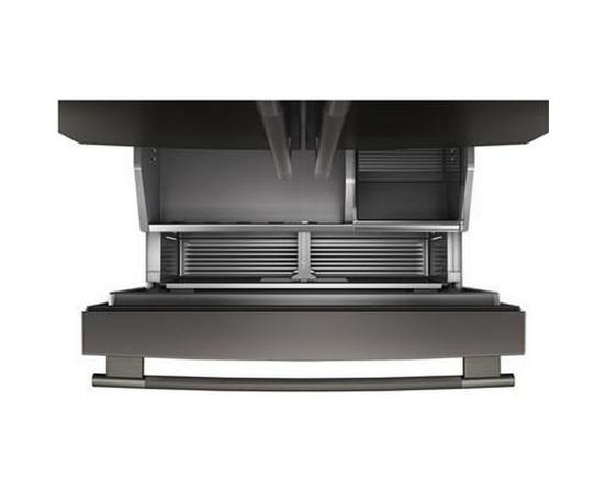 KitchenAid 36-Inch, 24.8 Cu. Ft. Counter-Depth French 3-Door Refrigerator With Internal Water Dispenser - KRFC336SBE