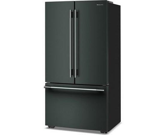 KitchenAid 36-Inch, 24.8 Cu. Ft. Counter-Depth French 3-Door Refrigerator With Internal Water Dispenser - KRFC336SJP
