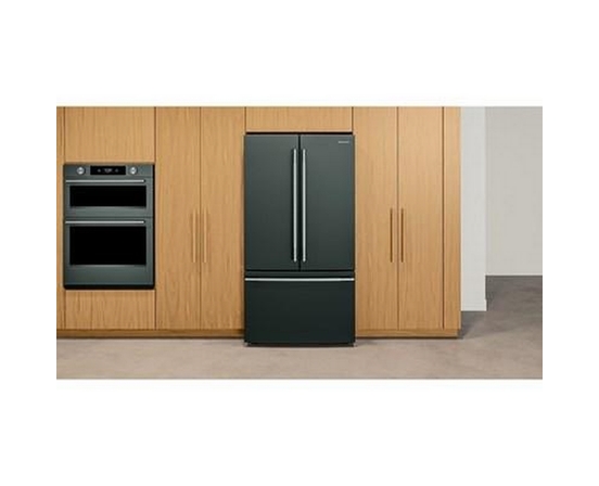 KitchenAid 36-Inch, 24.8 Cu. Ft. Counter-Depth French 3-Door Refrigerator With Internal Water Dispenser - KRFC336SJP