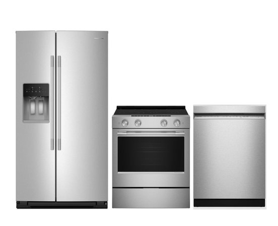 KitchenAid Kitchen Set - KRSC536RPS-YKSES330SPS-KDFS324SPS