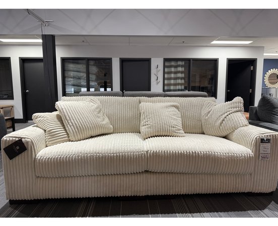 Fabric condo sofa