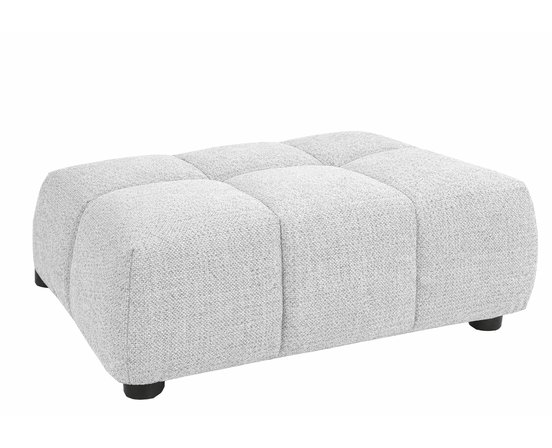 Fabric Ottoman by Deco-Style