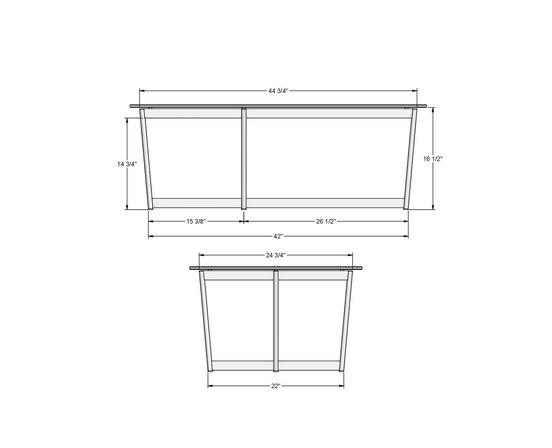 JILL coffee table by Amisco