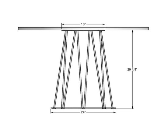 Calypso dining table by Amisco