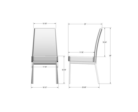 DORIAN kitchen chair by Amisco