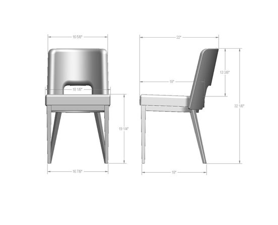 BRYANA kitchen chair by Amisco