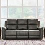 Bleckley Power Reclining Sofa in Leather Match with Adjustable Headrest by Signature Design by Ashley