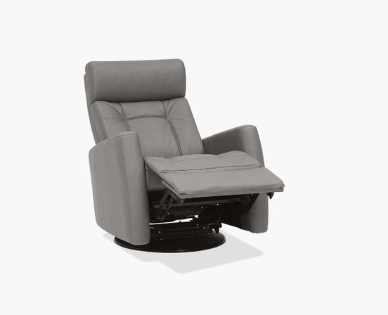 Motorized recliner with rocking and swivel functions