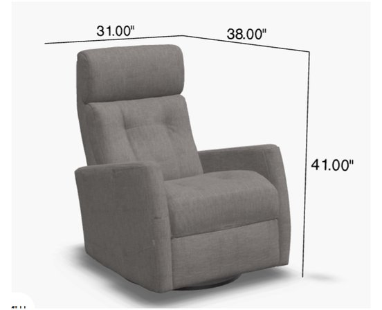 Motorized recliner with rocking and swivel functions