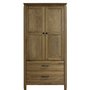 Tofino Armoire With 2 Drawers+2 Doors+1 Shelf+1 Rod by Mako
