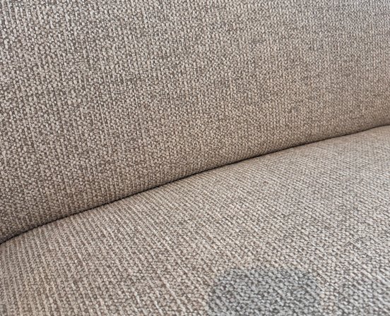 Motorized 2-panel sectional with tilting panels