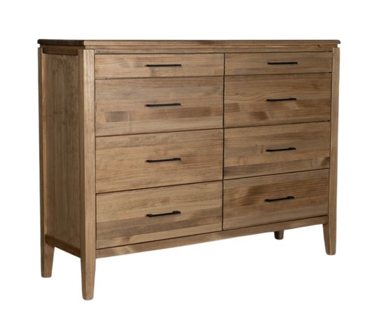 Double desk with 6 drawers