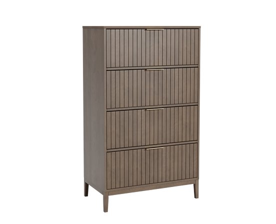 Nova 4-Drawer Tall Chest of Drawers