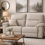 Maria Fabric Manual Reclining Loveseat by Elran