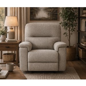 Maria Fabric Manual Swivel Glider Recliner by Elran