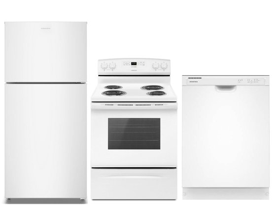 Amana Kitchen Set - ARTX2419SW-YACR4303MFW-ADFS2524RW