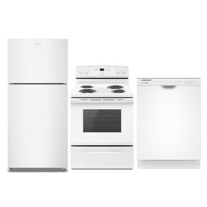 Amana Kitchen Set - ARTX2419SW-YACR4303MFW-ADFS2524RW