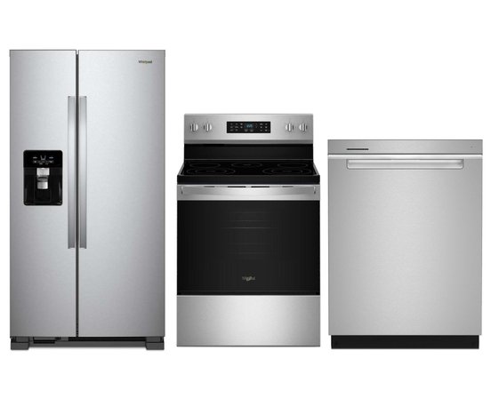 Whirlpool Kitchen set - WRS321SDHZ-YWFES4530SZ-WDTA50SAKZ