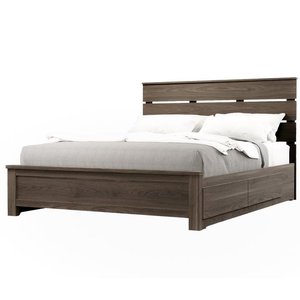 Queen Size 3-pc Bedroom Set With Storage by MEQ