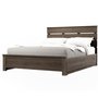 Complete Bed Queen Size 60 in. With Storage by MEQ
