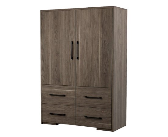 Doored Dresser chest With 4 Drawers