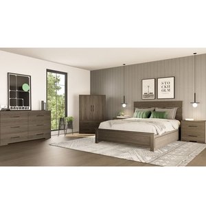 Queen Size 3-pc Bedroom Set With Storage by MEQ