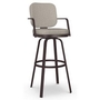 Dorsey Pub Height Stool by Amisco