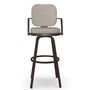Dorsey Pub Height Stool by Amisco