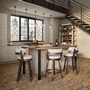 Russell Pub Height Stool by Amisco
