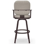 Dorsey Pub Height Stool by Amisco