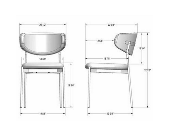 Wyatt Dining Chair by Amisco