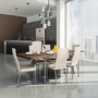 Curve Dining Chair by Amisco