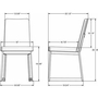 Zola Dining Chair by Amisco