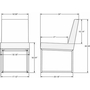 Darlene Dining Chair by Amisco