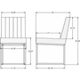 Darcy Dining Chair by Amisco