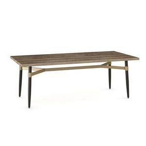 Link Dining Table with Trestle Base by Amisco