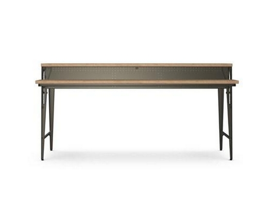 Elwood Counter Height Dining Table with Pedestal Base by Amisco